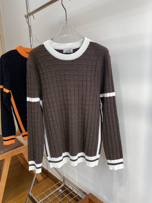 Hermes 25Ss Autumn/Winter New Arrival Sweater - Exclusive Deal! Imported origina