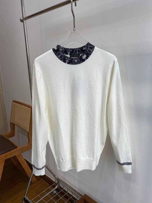 Versace 25Ss Autumn/Winter New Arrival Sweater - Exclusive Deal! Imported origin