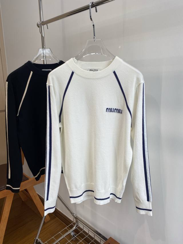 Miumiu 25Ss Autumn/Winter New Arrival Sweater - Exclusive Deal! Imported origina