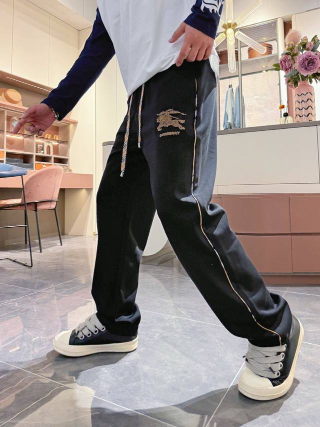 Burberry Top-Tier 2025 Fall/Winter New Casual Pants! Available simultaneously o