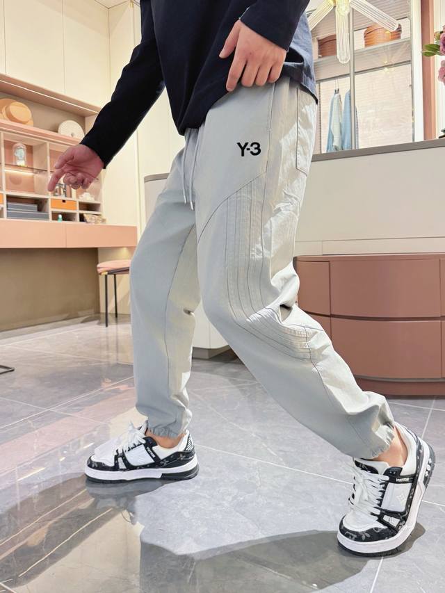 Y-3 Top-quality 2025 Autumn/Winter new casual pants! Available simultaneously on