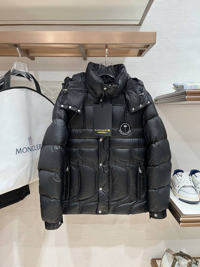 Premium Down Moncler X palm Angels Cherith Unisex Down Jacket. Limited Series by
