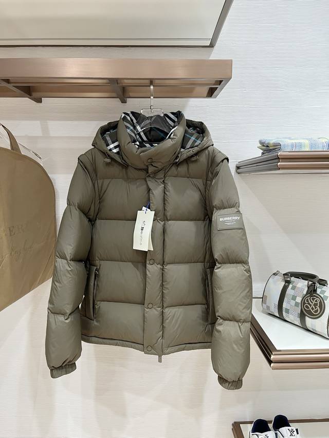 Burberry detachable hot-selling style 2025 Autumn/Winter new style, original 1: