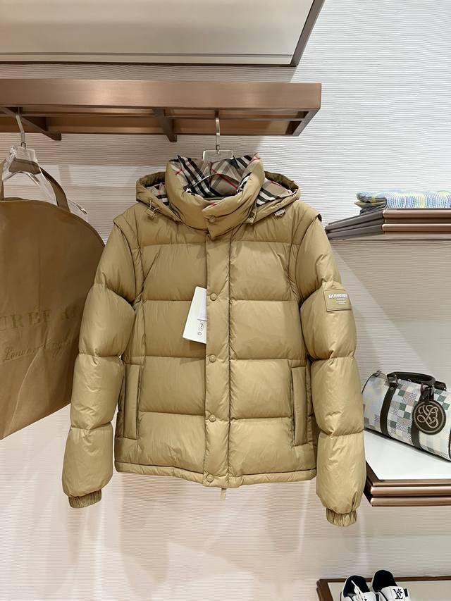 Burberry detachable hot-selling 2025 Autumn/Winter new style, original 1:1 cust