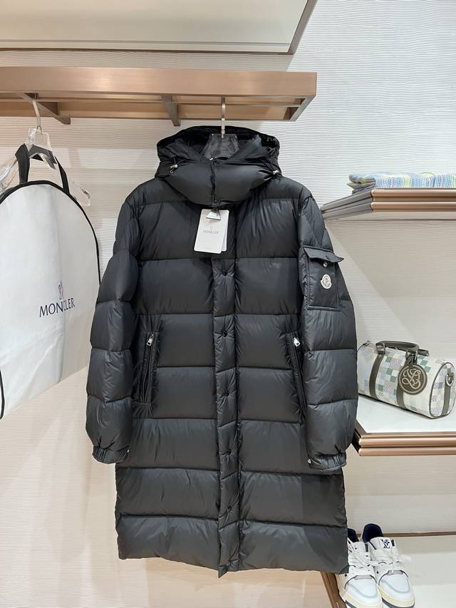 Premium Moncler Hanoverian Matte Long Men's Down Jacket. 2025 Newest Upgrade. We