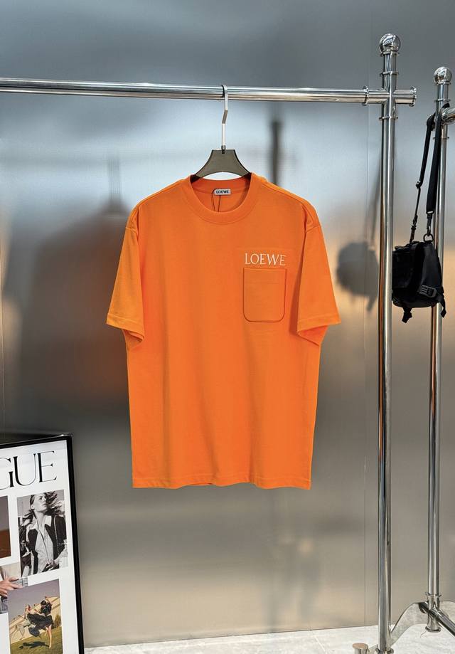 Loewe 26S New Pocket Short-Sleeve T-Shirt, unisex, made of high-quality G cotton
