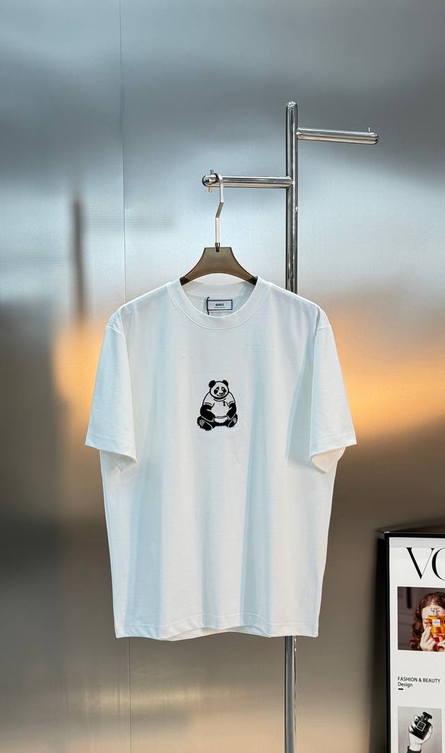 Ami Panda Limited Edition T-Shirt. This limited edition panda T-shirt from Ami i