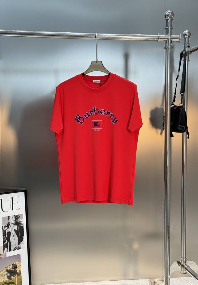 Bbr* Burberry 25S New Modal T-Shirt. A refreshed and upgraded versatile basic st