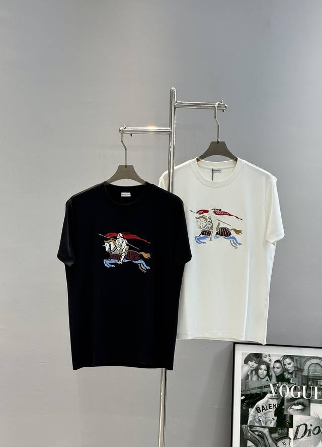 Bbr* Burberry 25S New Modal T-Shirt. Highly recommended for its heavy-duty embro