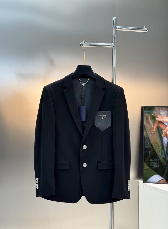 prad*Prada 25S New Casual Suit - Recommended for Export Companies! Exquisite lea
