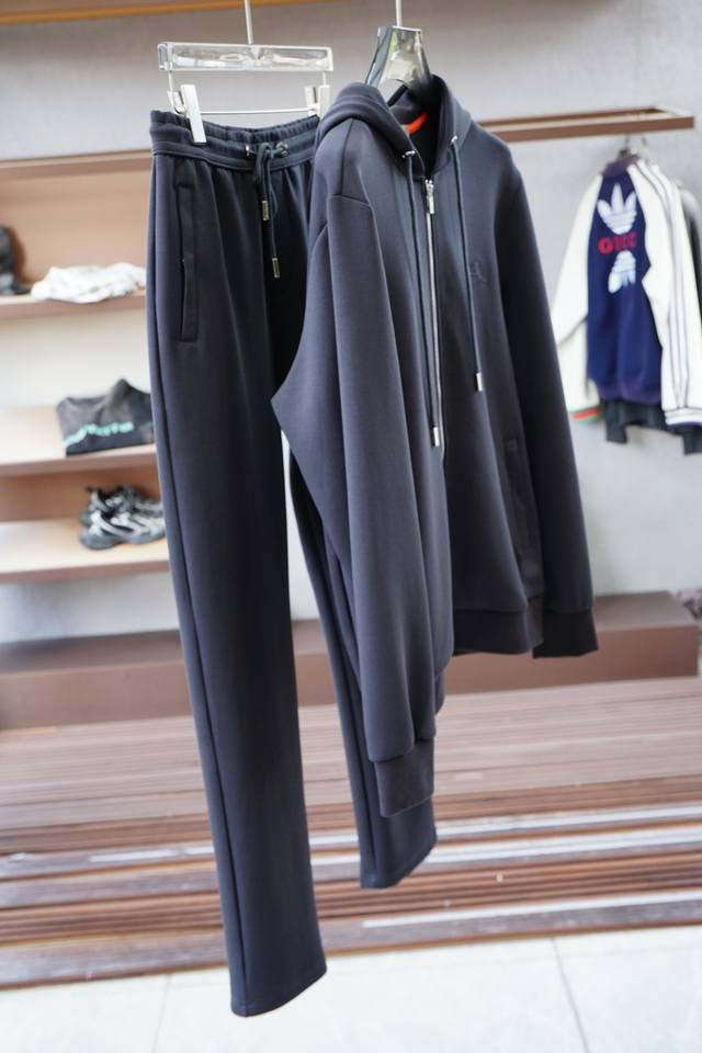 New Hermes Set: Hermes Sweatshirt (p), Sweatpants (p260Ssaw) Autumn New Arrival,