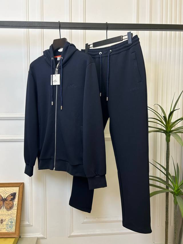 New Hermes Set: Hermes Sweatshirt (p), Sweatpants (p260Ssaw) Autumn New Arrival,
