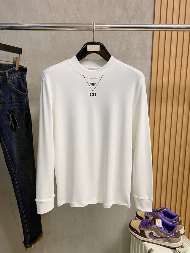 Dior 2025 Fall/Winter New Fashion Casual Long-Sleeve T-Shirt, made from selected