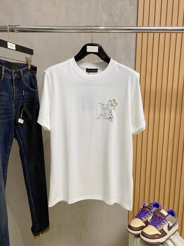 Lv 2026 Spring/Summer New Unisex Short-Sleeve T-Shirt, Latest Exclusive Online R