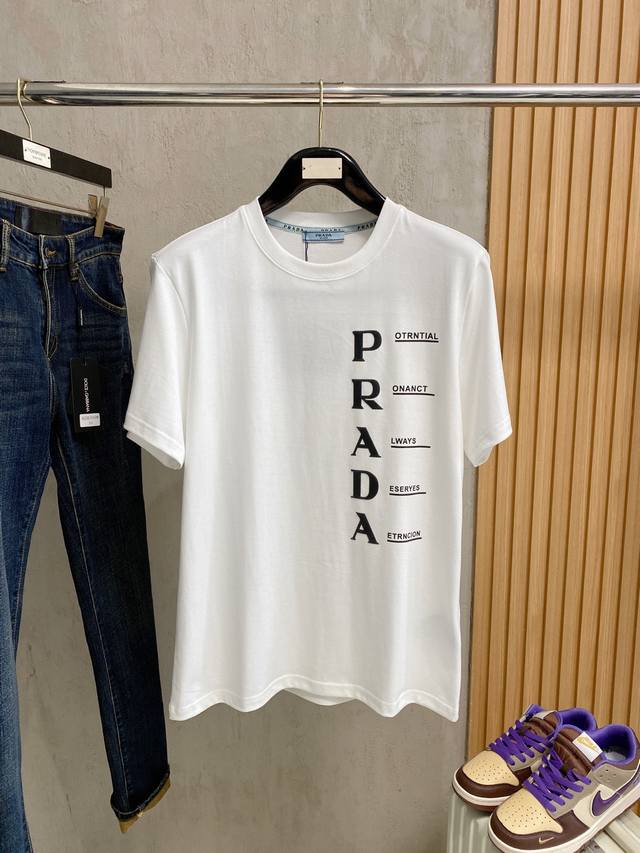 Prada - 2026Ss Year of the Snake Spring/Summer Premium Short-Sleeve T-Shirt, Of