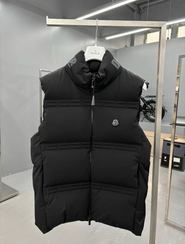 Sparky unisex down vest, Moncler XA Ap Rocky collaboration. Real photos from the