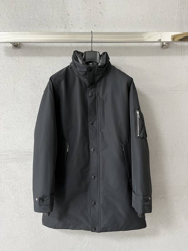 95% Down Prada Long Down Jacket, 2025 Latest Fashion Designer Style. Every detai