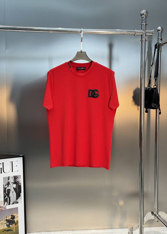 D&G*Dolce & Gabbana 25S New Modal T-Shirt. Premium G Modal cotton. Baby-soft fee