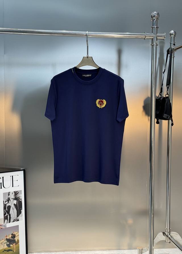 D&G*Dolce & Gabbana 25S Haute Couture! New Modal T-shirt. Premium Indian silk, h