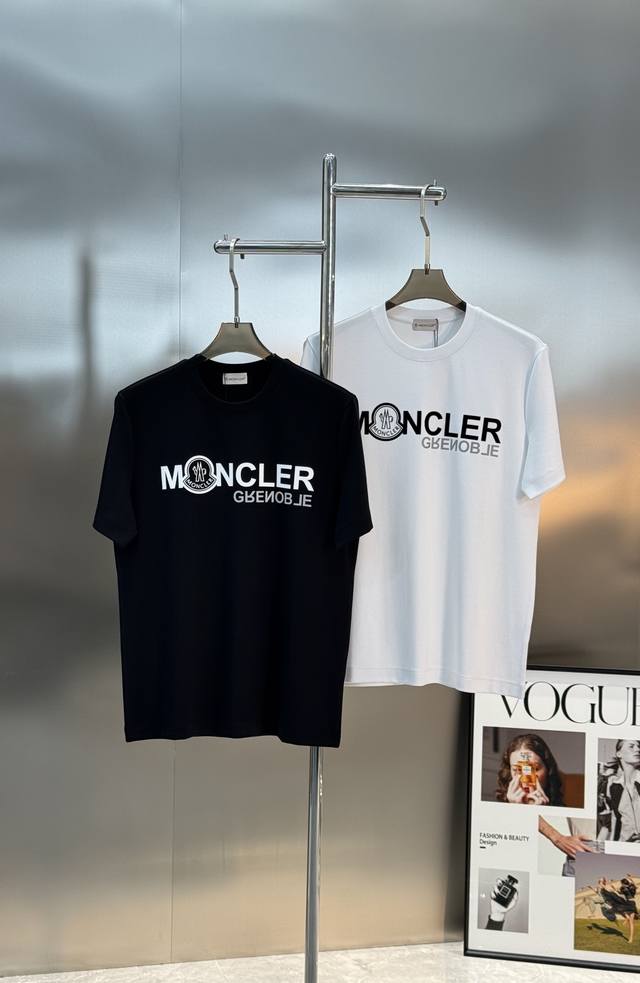 Moncler Grenoble 25S New Trendy Modal T-Shirt. Made with high-quality G Modal s