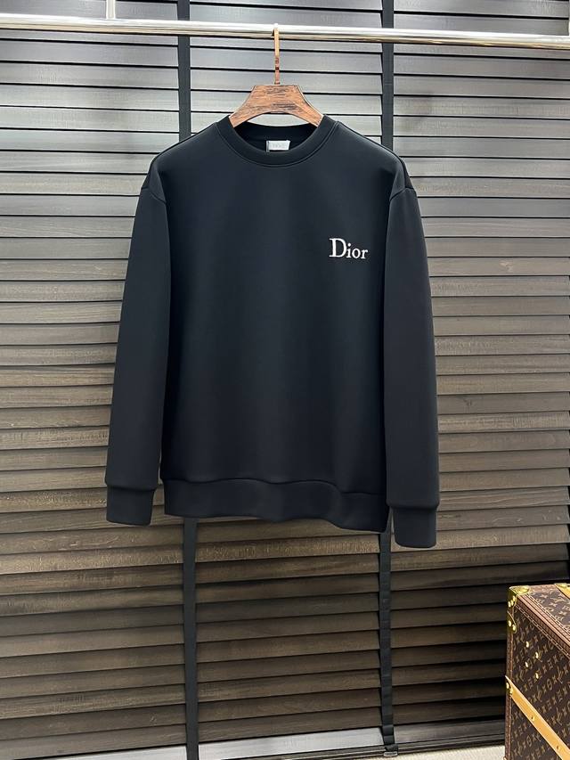 Dior Fall/Winter 2025 Air Layer Crew Neck Sweatshirt Unisex Fashionable Casual P