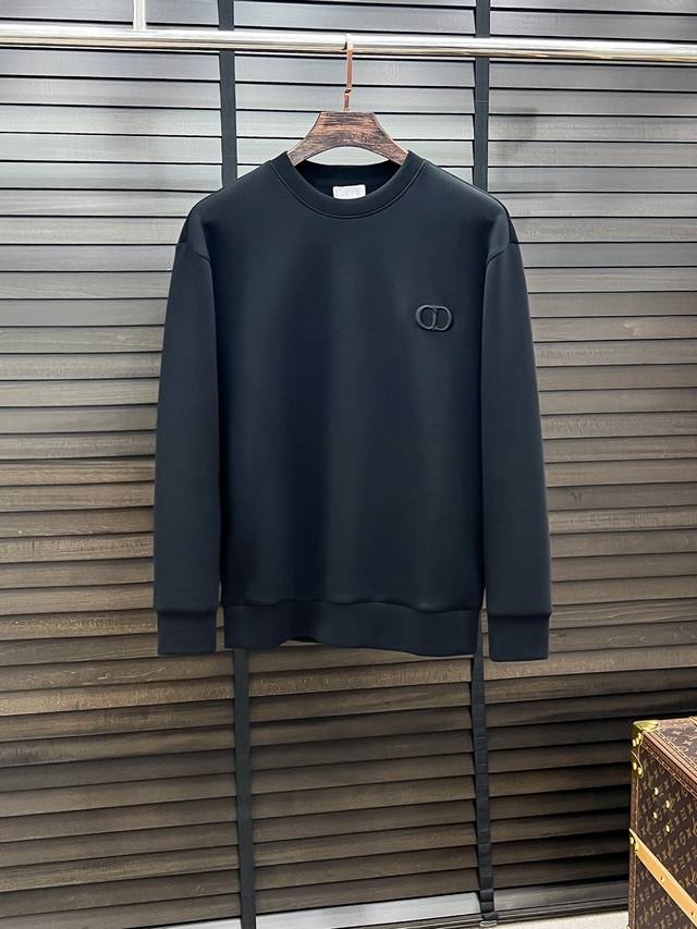 Dior - Fall/Winter 2025 Air Layer Crew Neck Sweatshirt Unisex Fashionable Casual