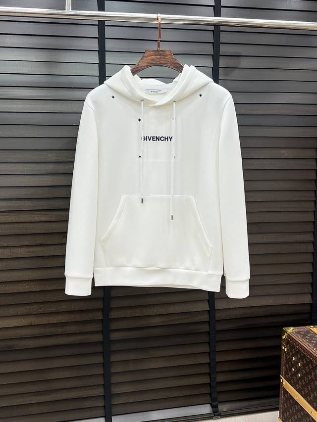 Givenchy #25 Autumn/Winter Air Layer Hooded Sweatshirt Unisex Fashionable Casual