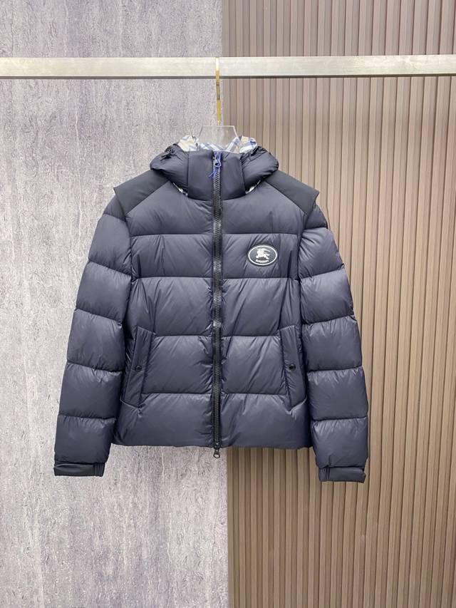 Hot Selling Down Jacket - Burberry 2025 New Arrival - Runway Item. Detachable sl