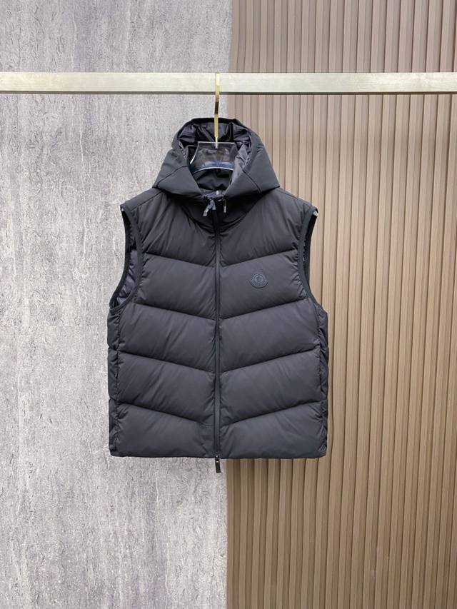 Moncler Valmasque Men's Detachable Hooded Down Vest. Original Purchase and Devel
