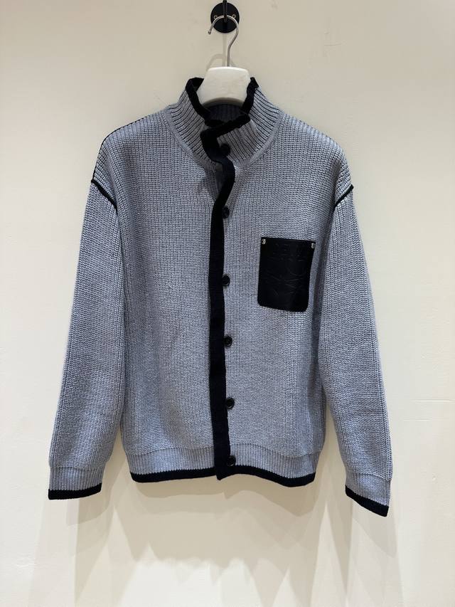 Loewe Fall/Winter 2025 Newest Collection Sweater Cardigan, 1:1 Top-Tier Replica