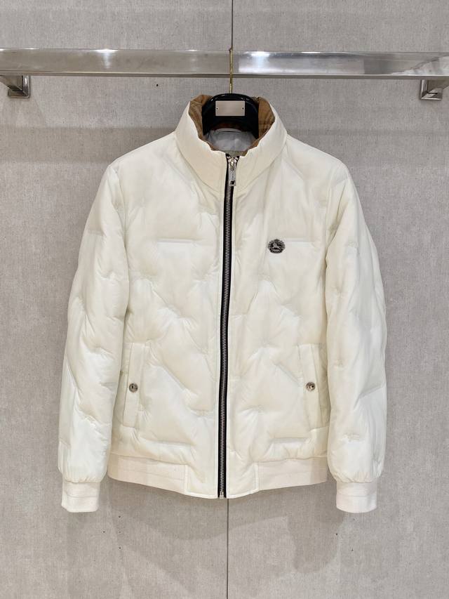 2025 Autumn/Winter New Burberry Down Jacket, Original 1:1 Custom Made, All Hardw