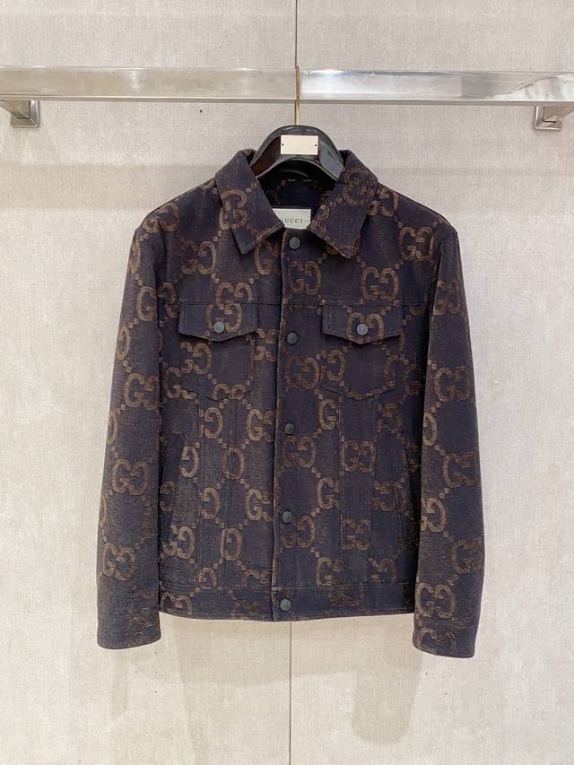 Gucci 2025 Fall/Winter New Lightweight Cotton Jacket, Original Quality, High-Qua