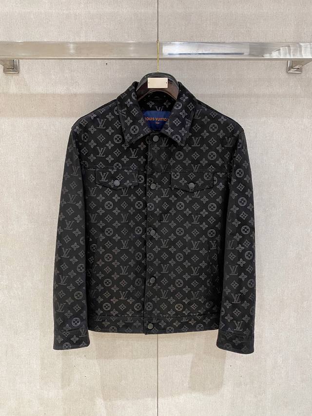 Louis Vuitton 2025 Autumn/Winter New Thin Cotton Suede Jacket, Original Quality