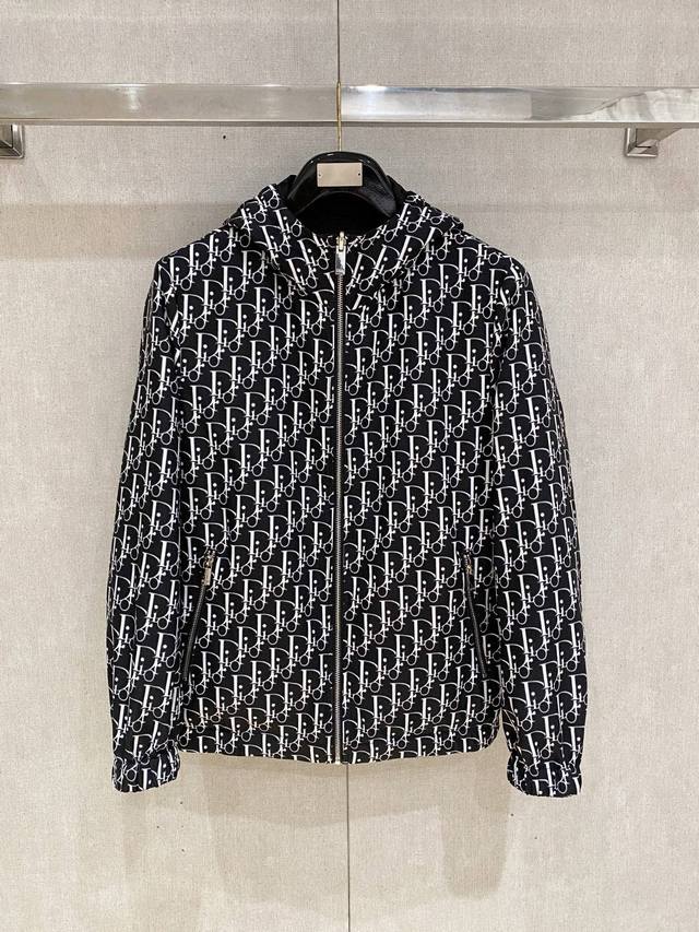 Dior 2025 Fall/Winter New Thin Cotton Jacket, Reversible Outerwear, Original Qu