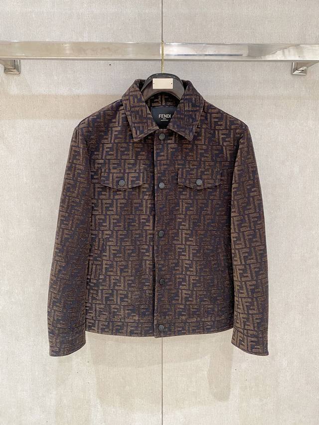 Fendi 2025 Autumn/Winter New Lightweight Cotton Jacket, Original Quality, High-Q