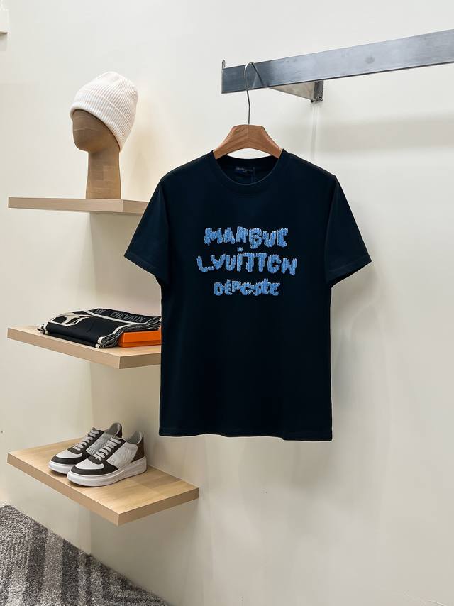 2026Ss New Louis Vuitton Men's Crew Neck Short-Sleeve T-Shirt, sourced from Hong