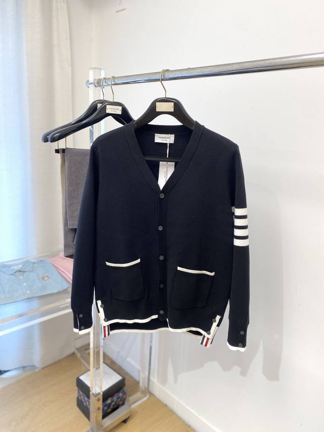 Tb, 2025 New Arrival Cardigan Wool Sweater. This sweater boasts a delicate and s