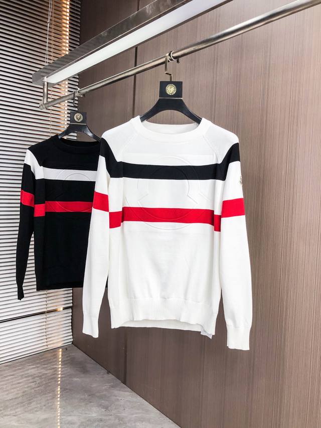Moncler 2025 Autumn/Winter New Wool Sweater. High-quality Italian imported wool