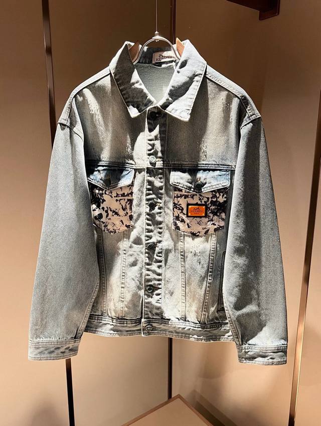 Her*Mes 2025 Autumn/Winter New Denim Jacket, a newly upgraded versatile basic st
