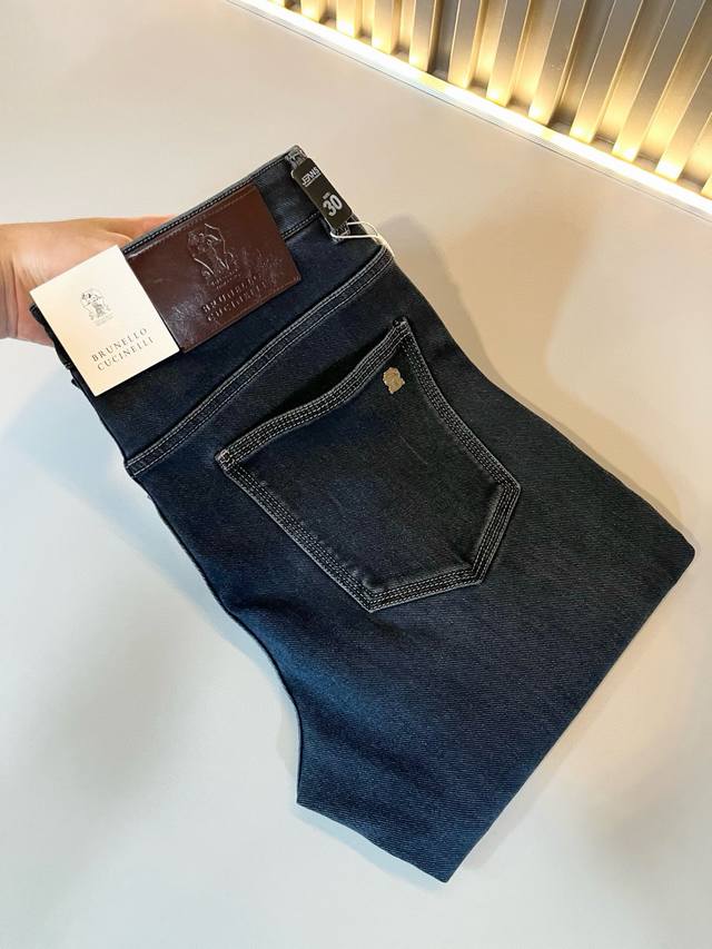 Bc-Brunello Cucineli 2025 Autumn/Winter New Men's Fashion High-End Casual Jeans,