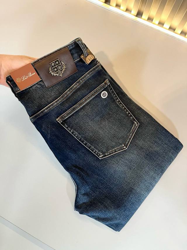 Loro Piana 2025 Autumn/Winter New Men's Fashion High-End Casual Pants, sourced f