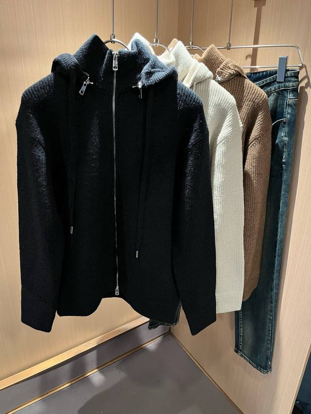 Loro Piana's detachable hat! 2025 Autumn/Winter Men's Latest Trade Order Knitted