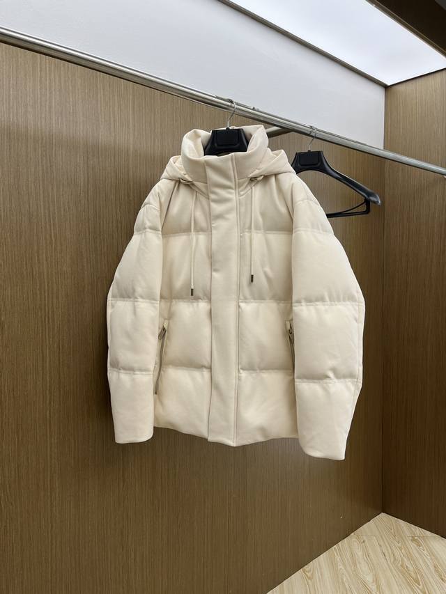 Autumn/Winter Down Jacket Zz 2025 Latest Fashionable Down Jacket with Hood, Non-