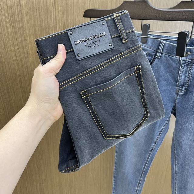 Autumn/Winter Dg High-End Custom-Made, 2025 Early Autumn Thin Newest Jeans, Avai