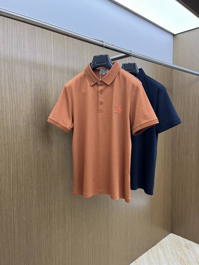 New Her 2540 Spring/Summer Men's Short-Sleeve Polo Shirt, featuring the brand's