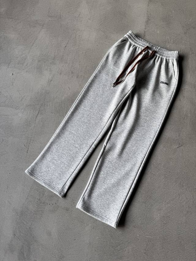 Zegna 2025 Autumn/Winter Fleece-Lined Straight-Leg Slightly Wide Fit Warm and St