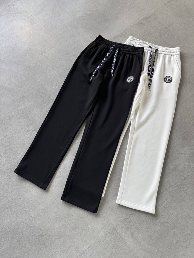 Louis Vuitton LV 2025Ss Autumn/Winter Fleece-Lined Straight-Leg Slightly Wide F