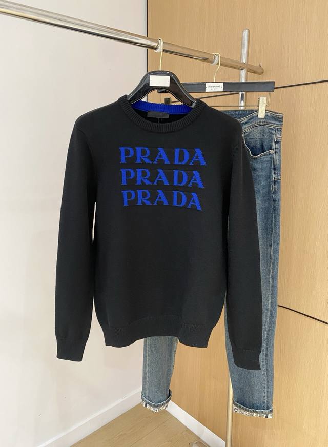 Prada 25Ss Autumn/Winter New Arrival Sweater - Exclusive Deal! Imported origina