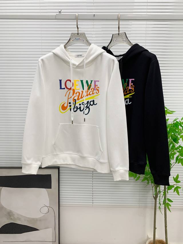 Loewe 25Ss Newest and Top-of-the-Line Exquisitely Crafted Hooded Sweatshirt, Top Loewe 25Ss Newest and Top-of-the-Line Exquisitely Crafted Hooded Sweatshirt, Top
