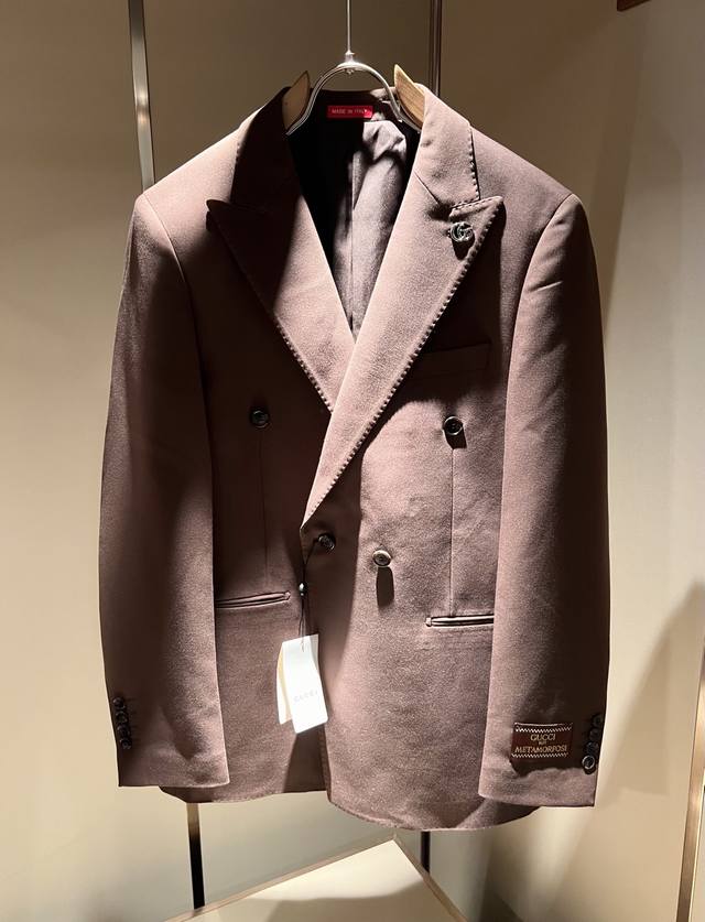 Guc*I Gucci 2025 Autumn/Winter New Suit Set, made with custom-made exclusive sui